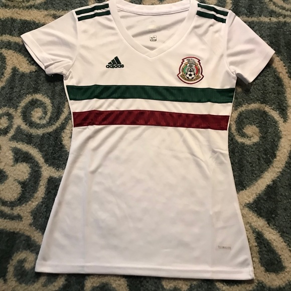 Black Friday sales!!!White Mexico Woman’s Jersey Playera - Picture 1 of 1